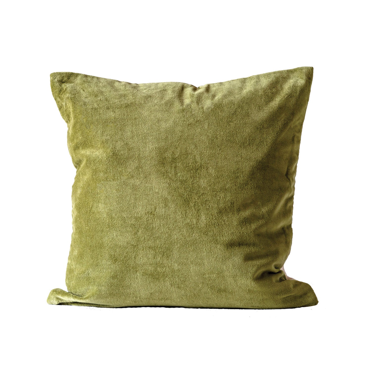 Chartruese Velvet Square Pillow