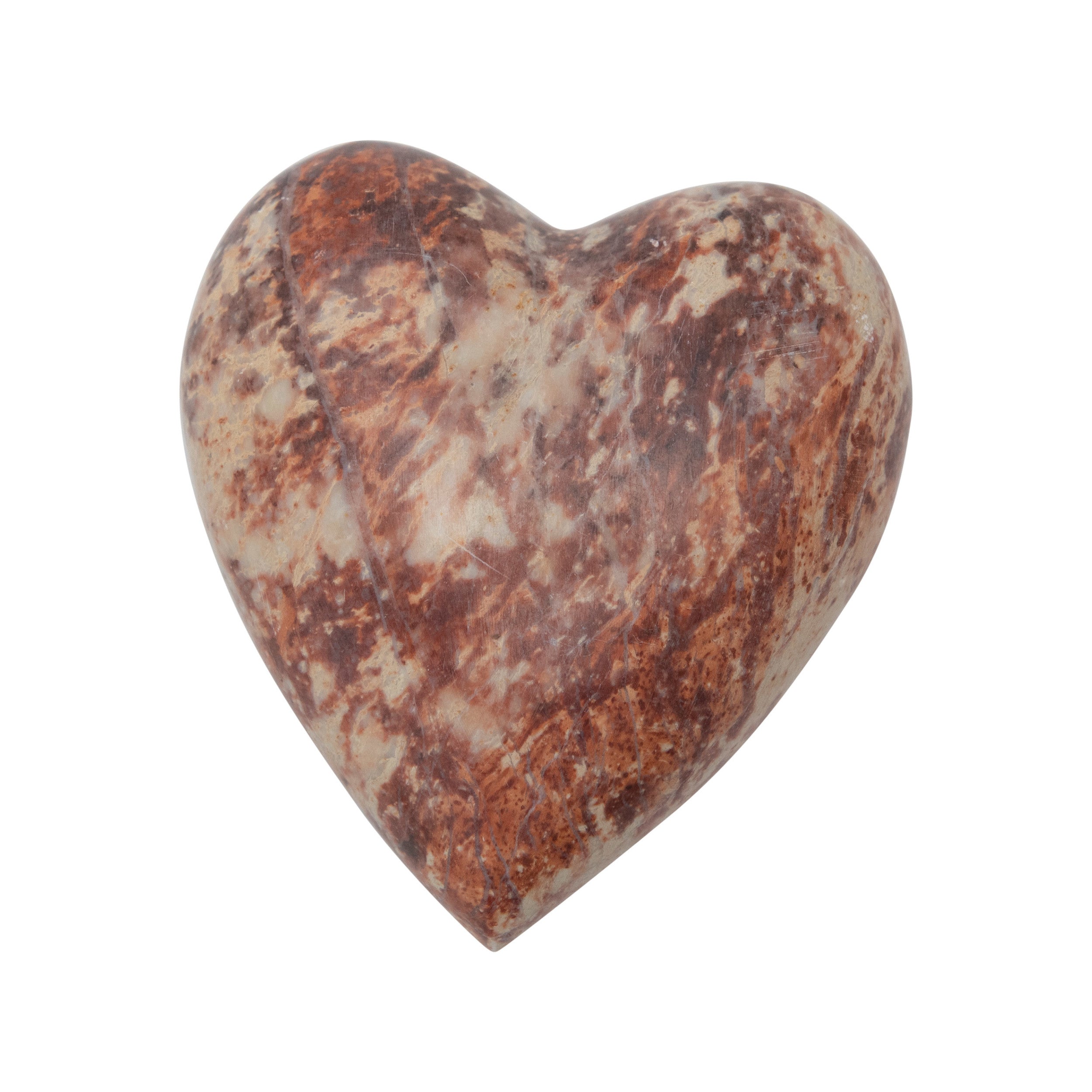 Soapstone Heart - Pink