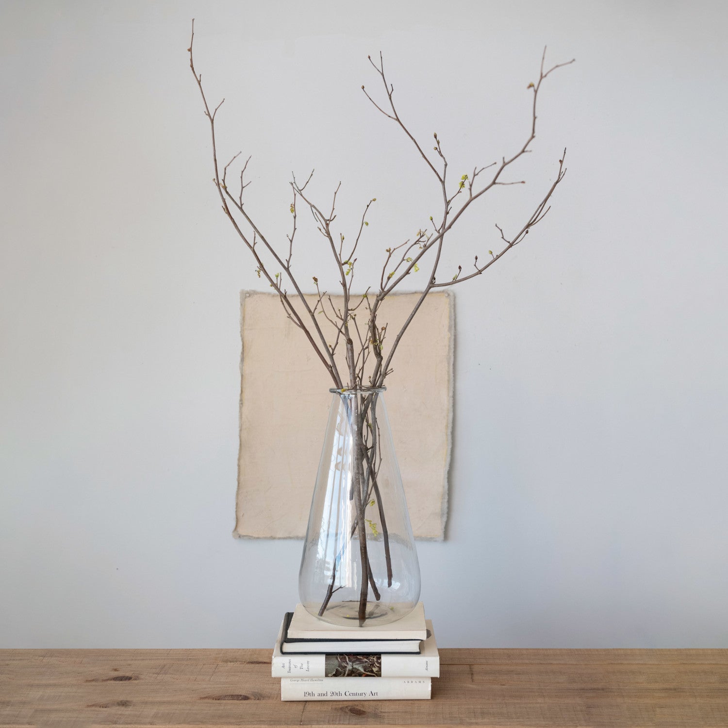 Hand-Blown Glass Vase