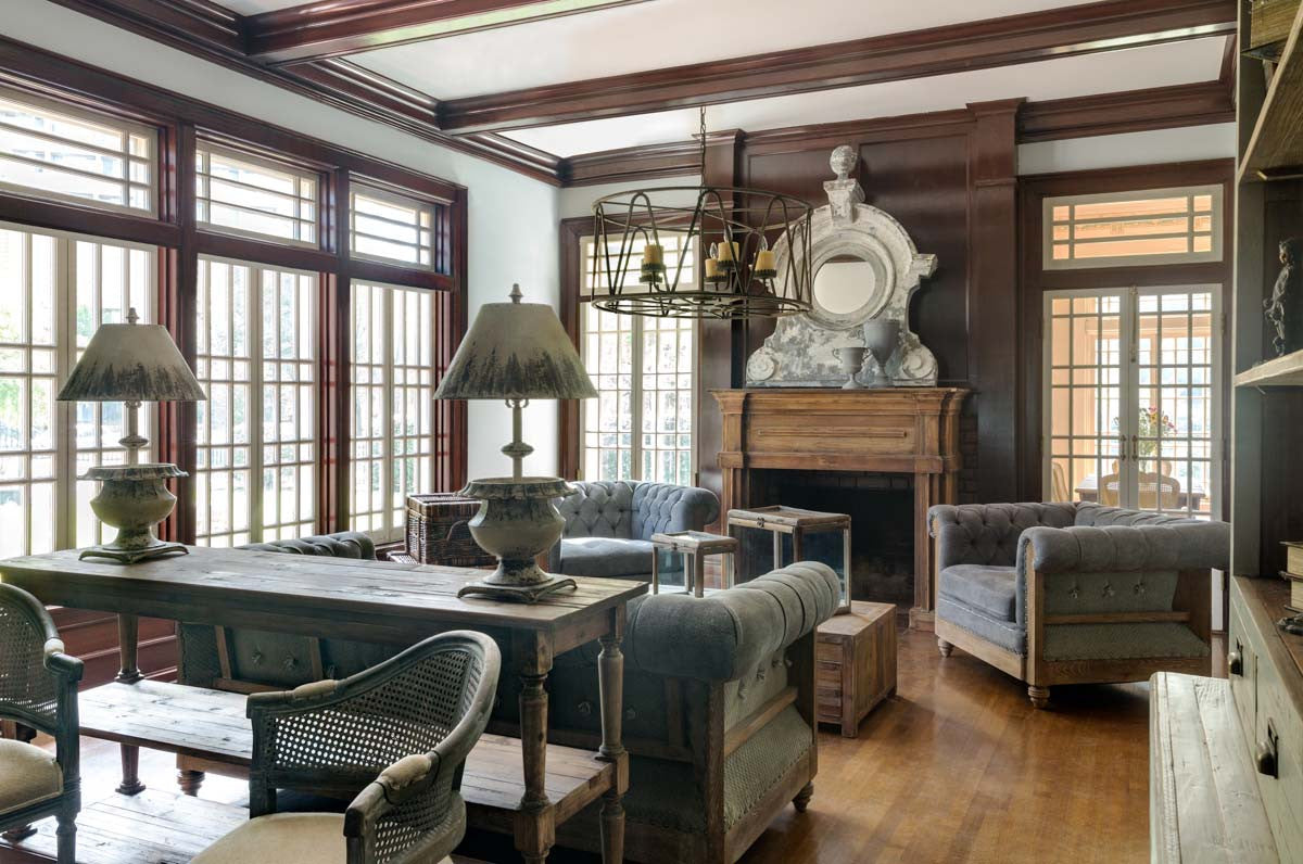 Reclaimed Fireplace Mantel