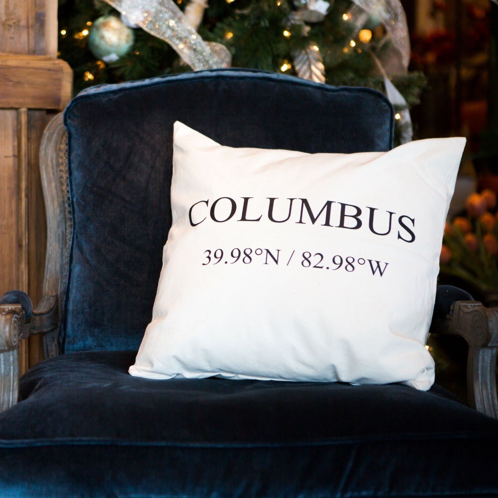 Coordinate Pillow - Columbus Neighborhoods