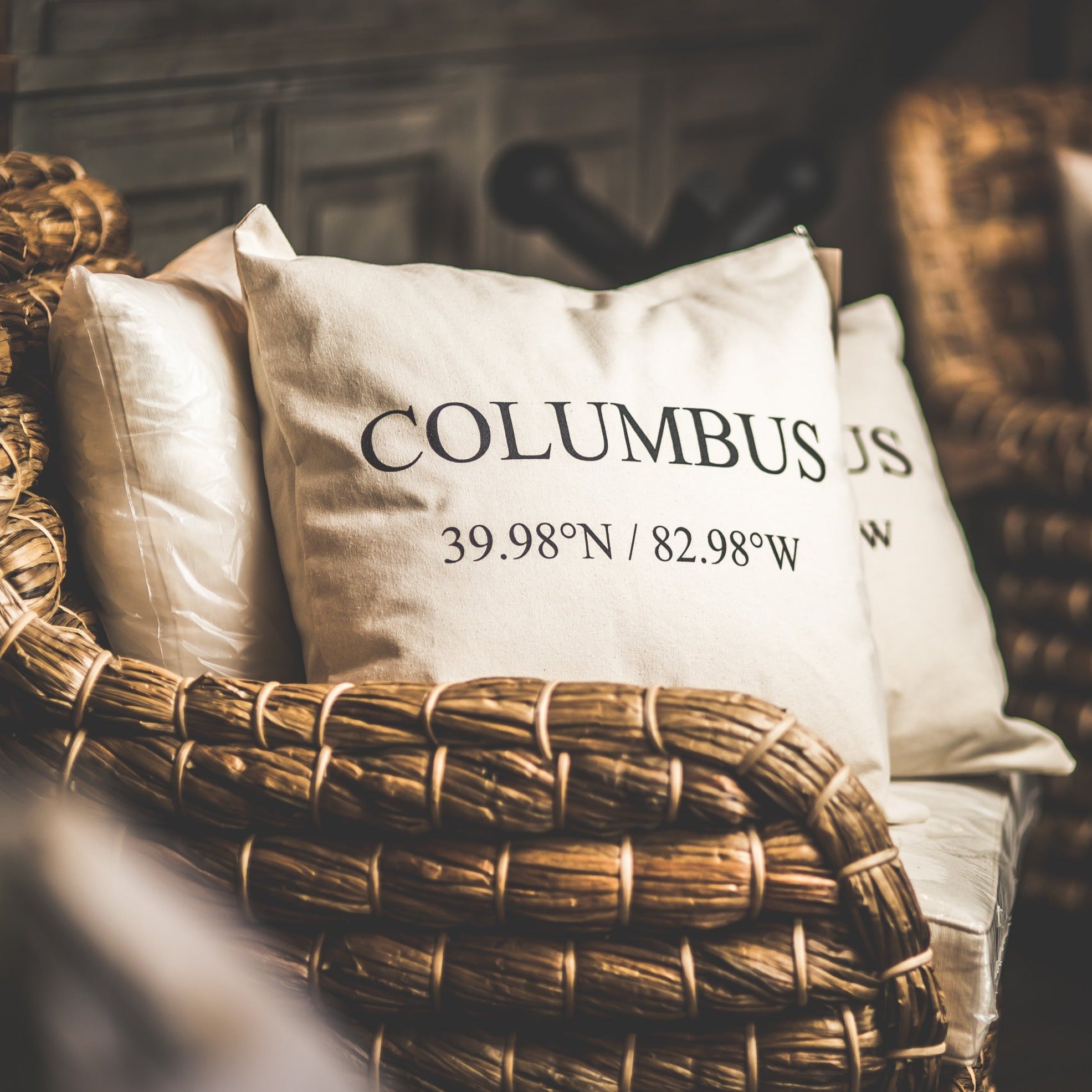 Coordinate Pillow - Columbus Neighborhoods