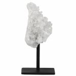 Quartz Cluster with Pedestal Small