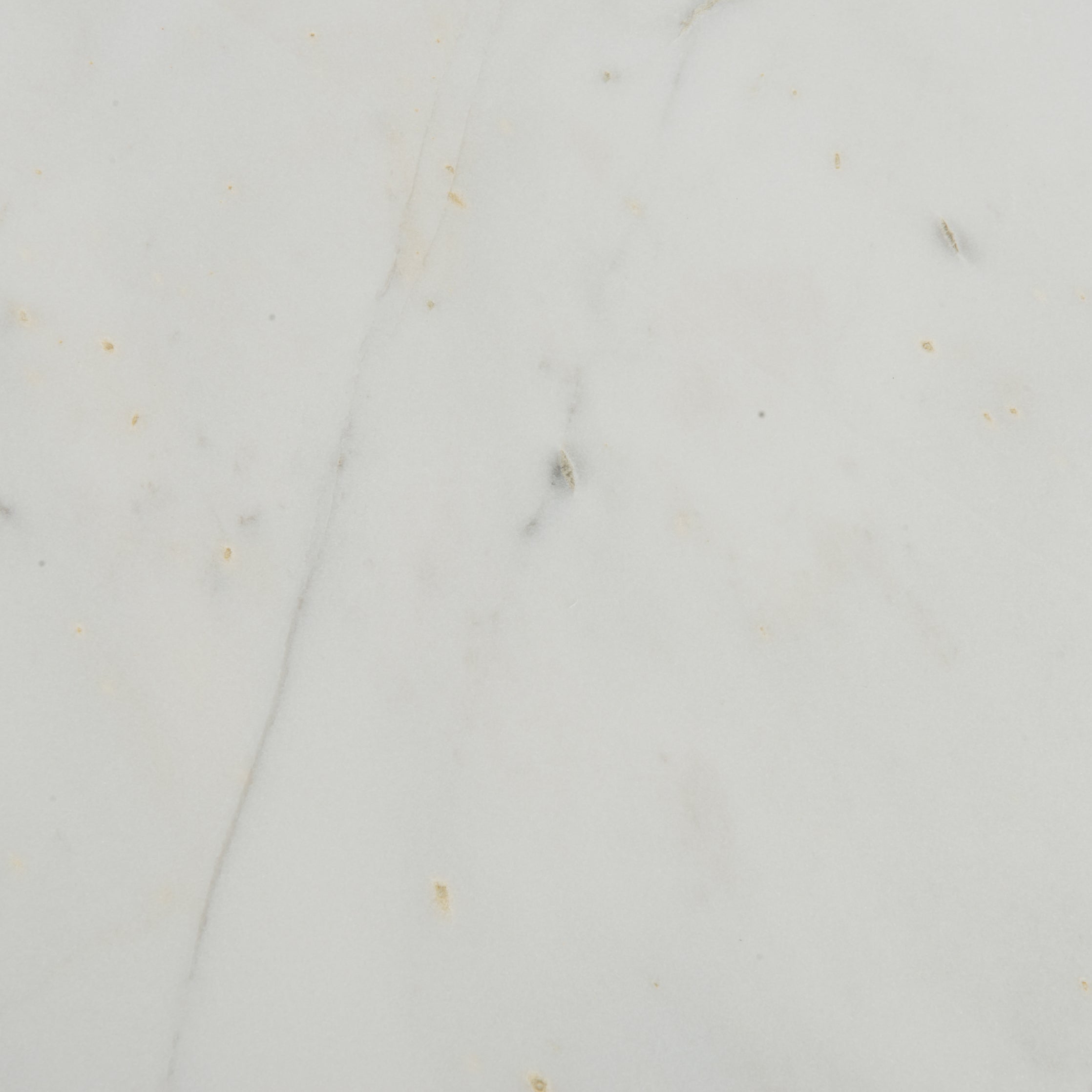 White Marble / Raw Brass