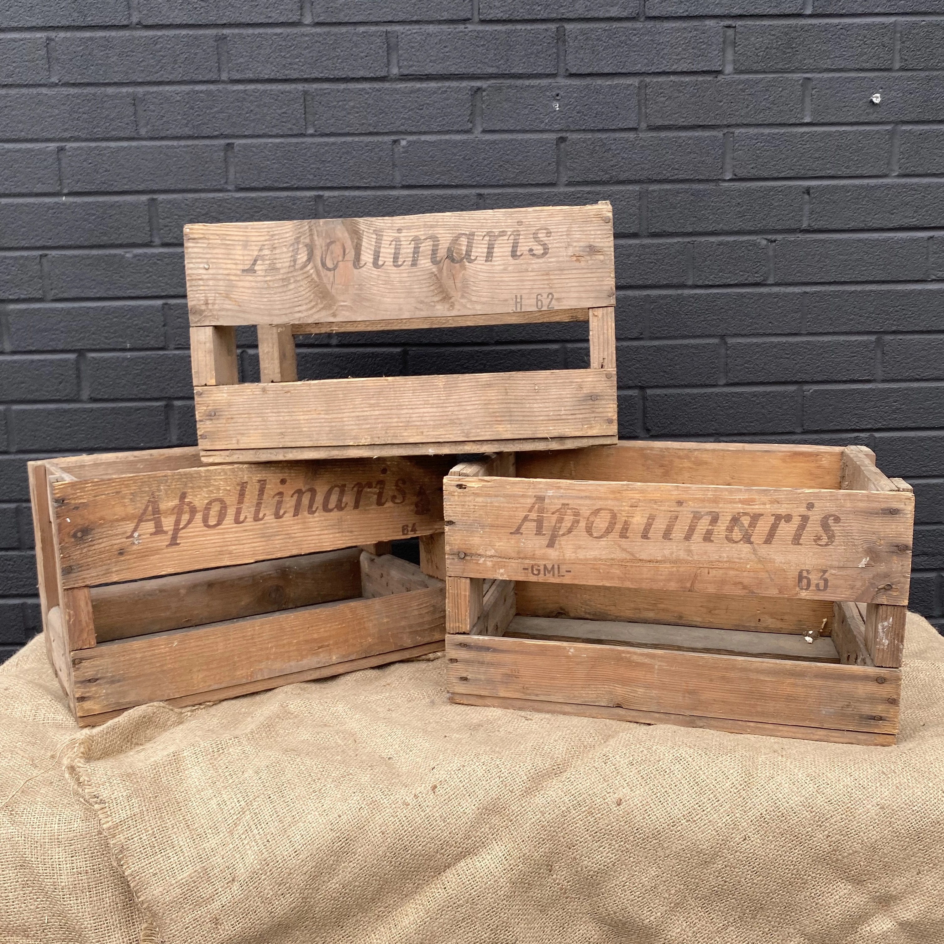 Apollinaris Crate