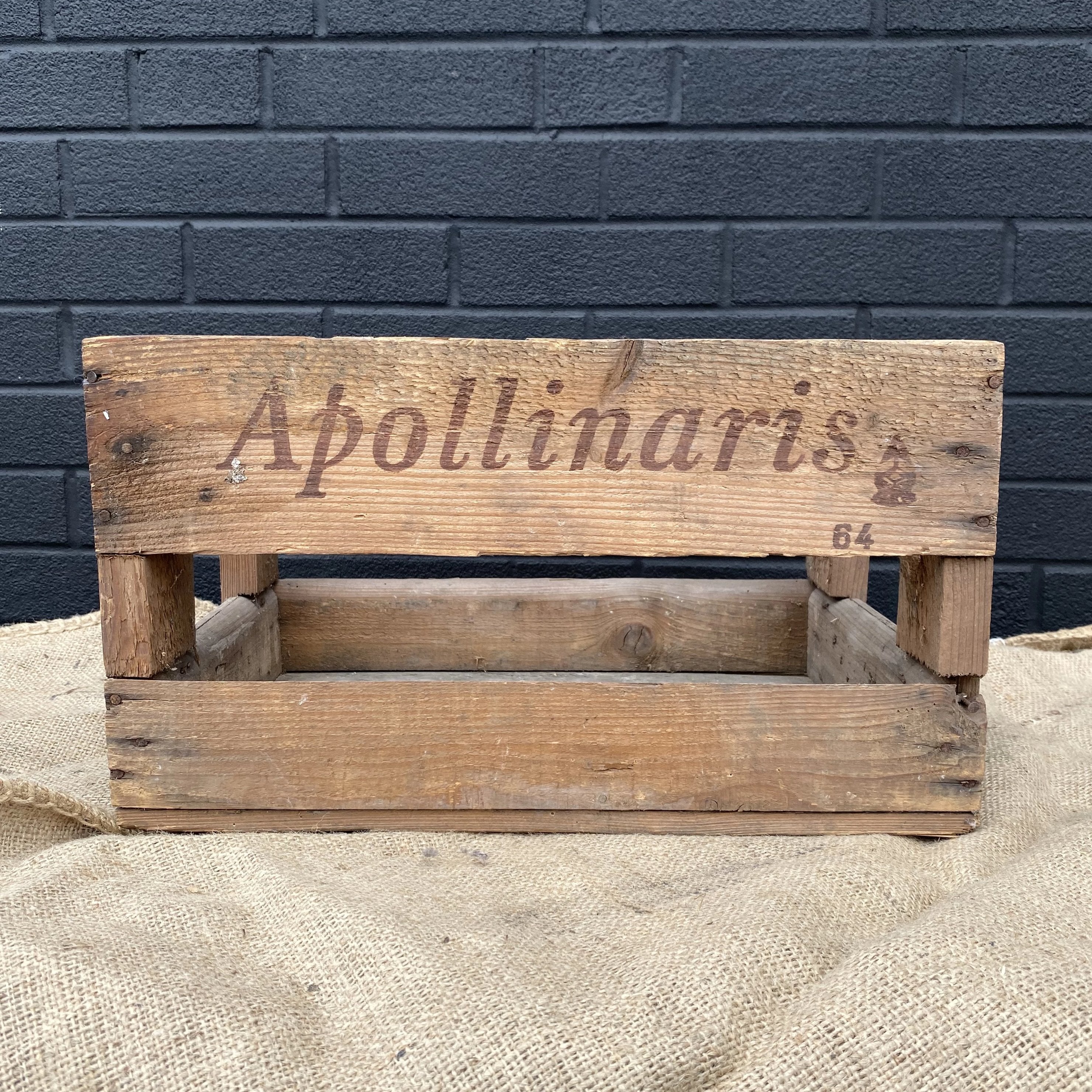 Apollinaris Crate