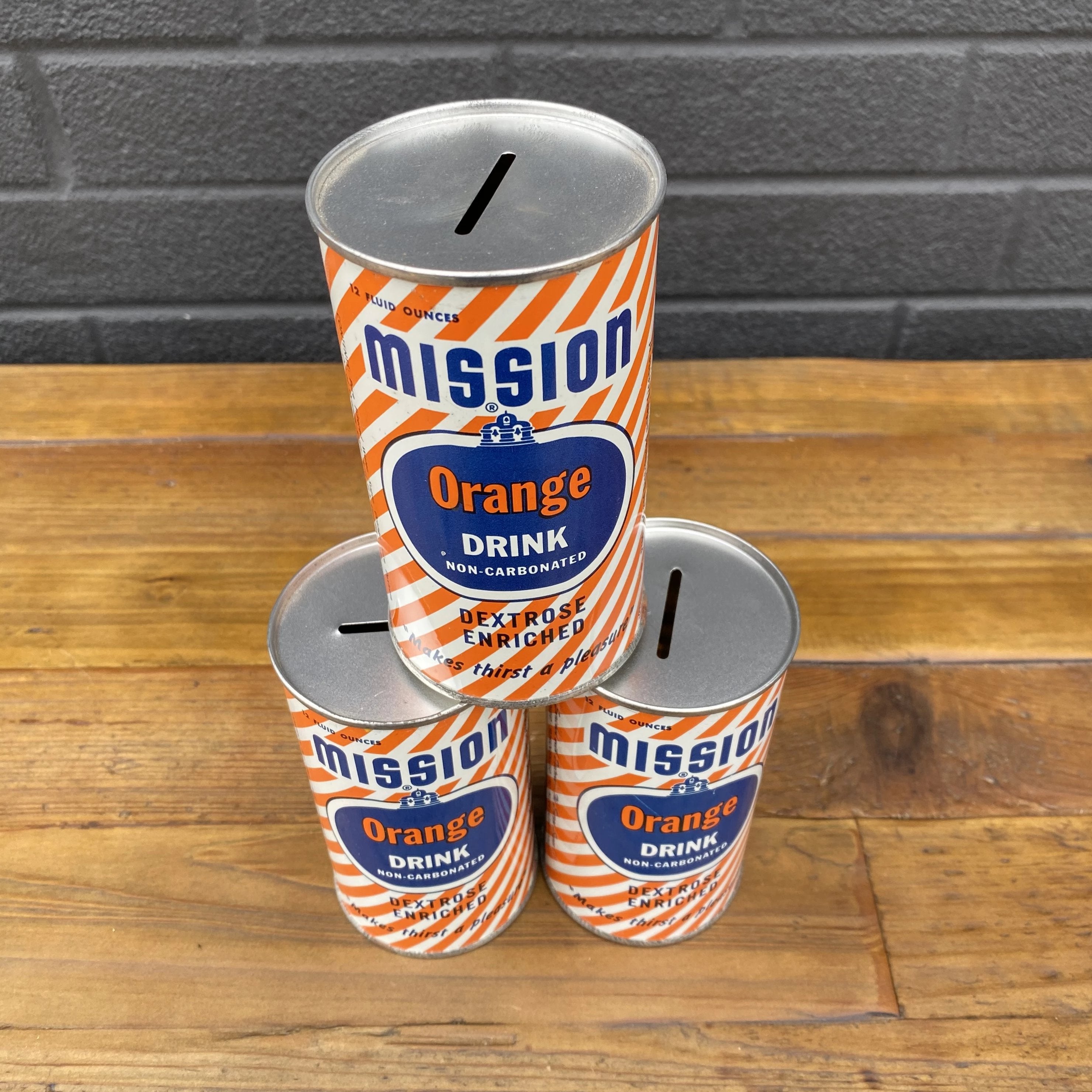 Mission Orange Drink Bank
