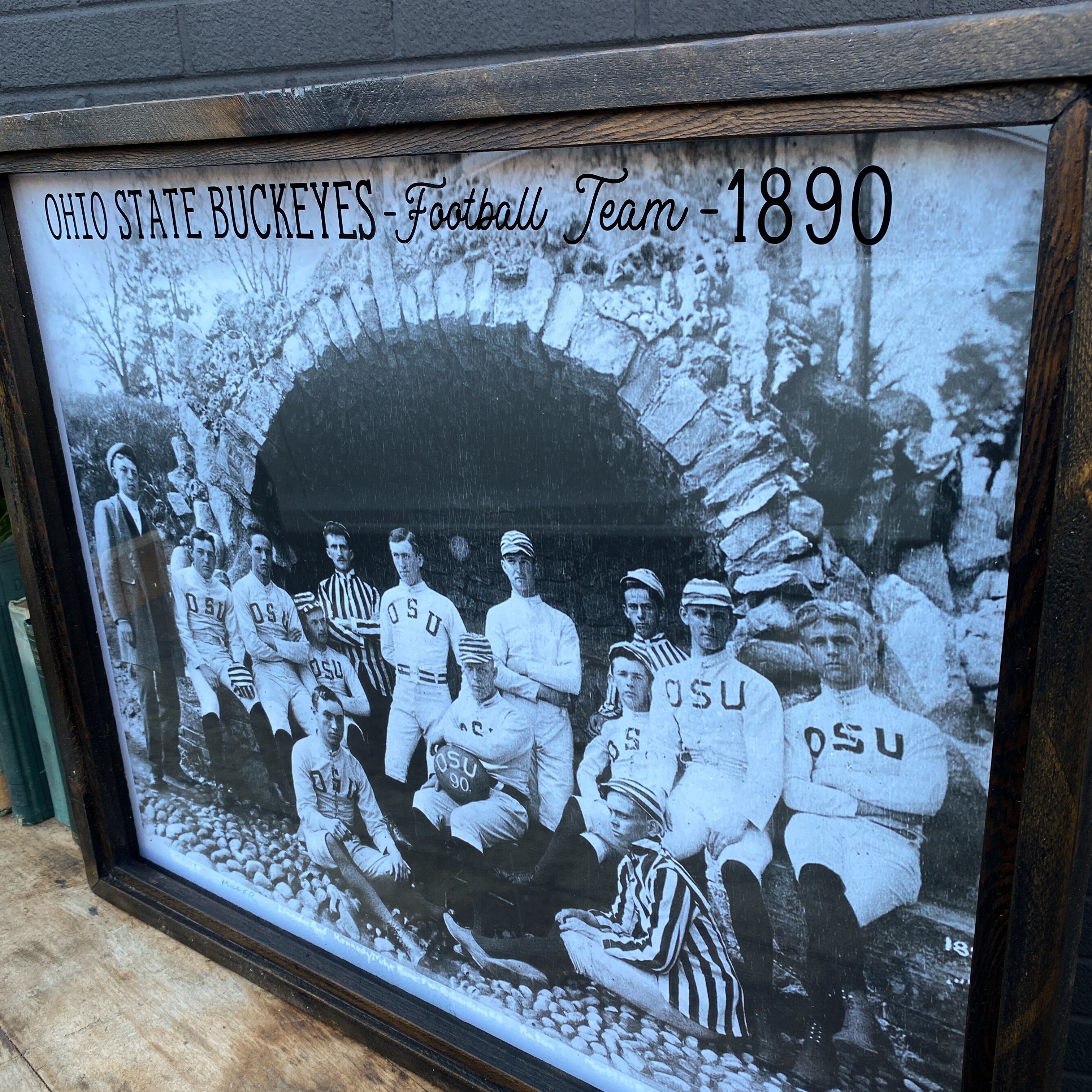 1890 Ohio State Team Framed Art