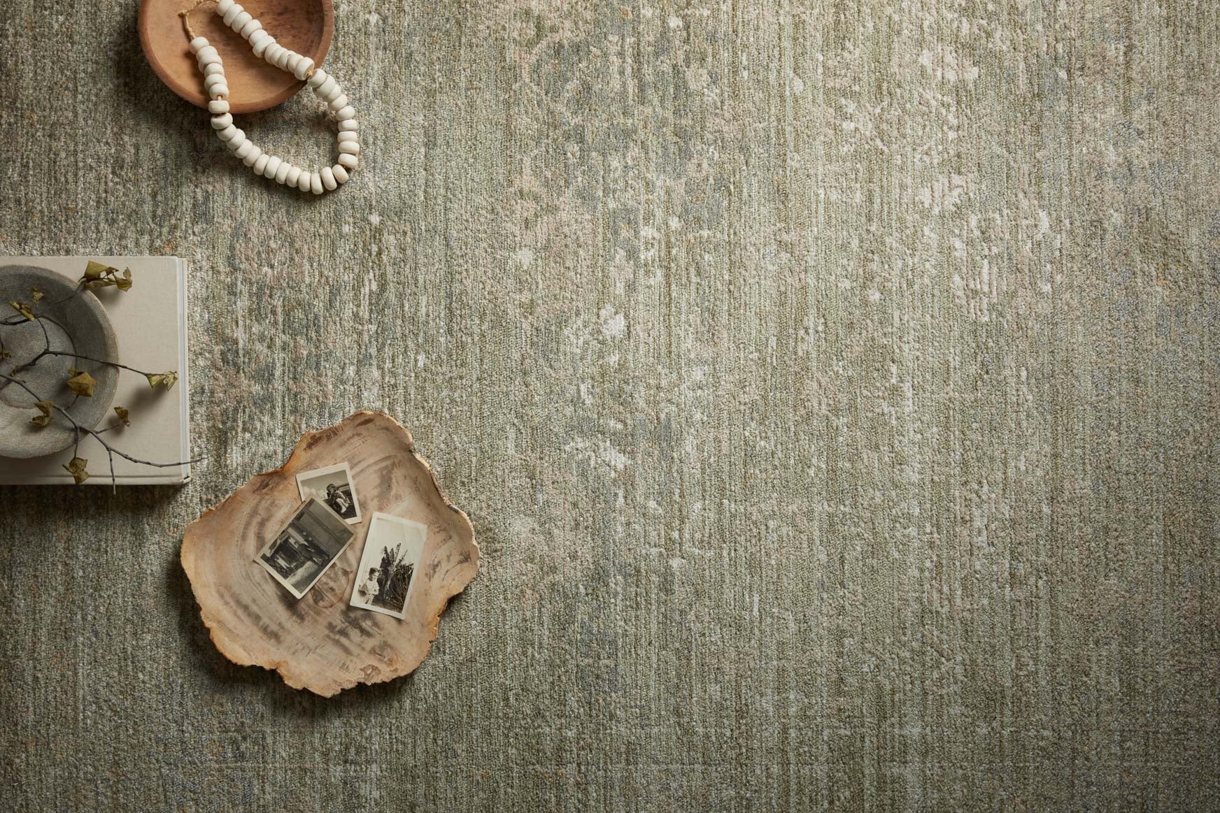 Indra Rug - Sage / Natural