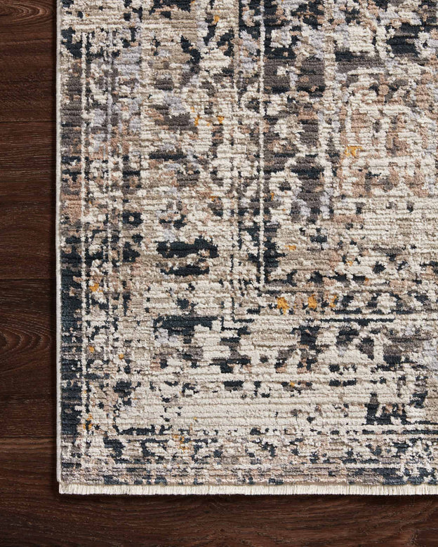 Leigh Rug- Charcoal / Taupe