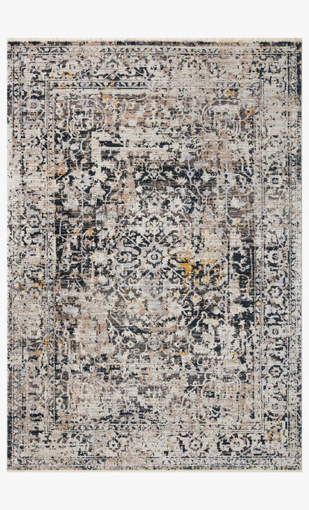 Leigh Rug- Charcoal / Taupe