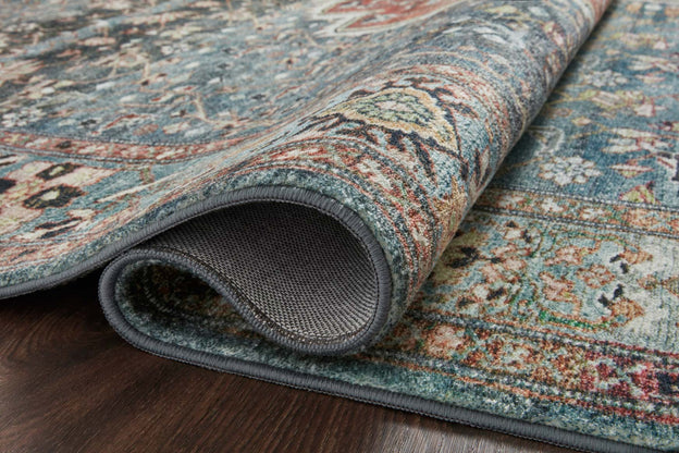 Margot Rug - Ocean / Brick