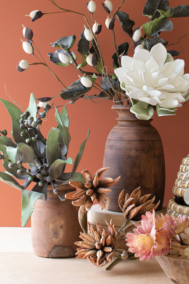 Reclaimed Mango Wood Urn