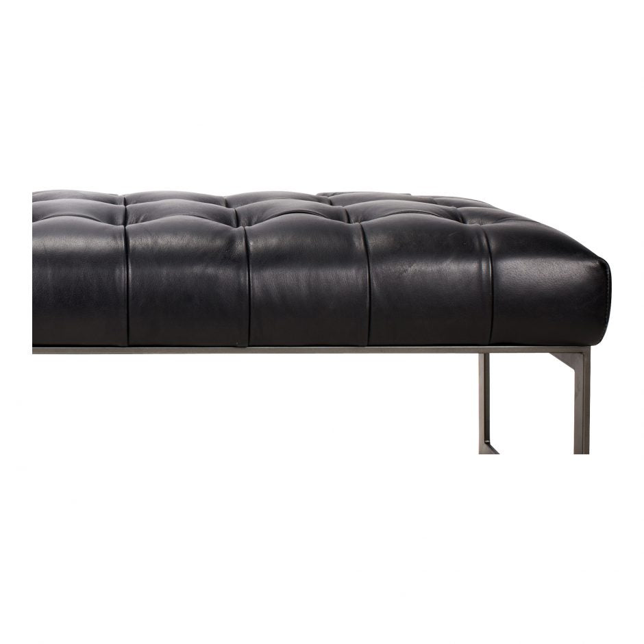 Wyatt Leather Bench