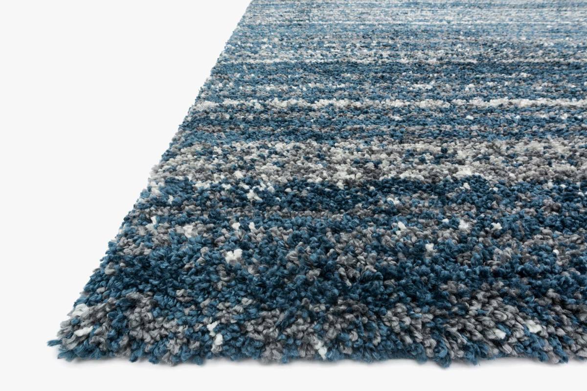Quincy Rug- Navy/Pewter