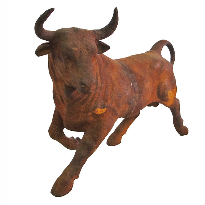 Cast Iron Charging Bull
