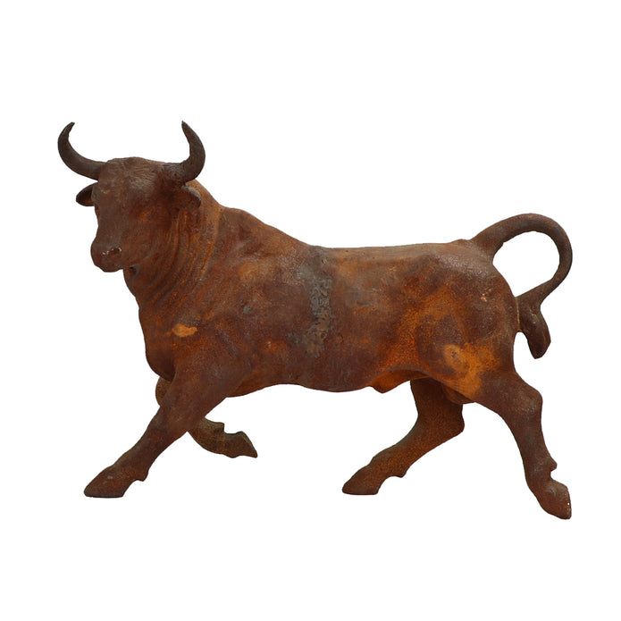 Cast Iron Charging Bull