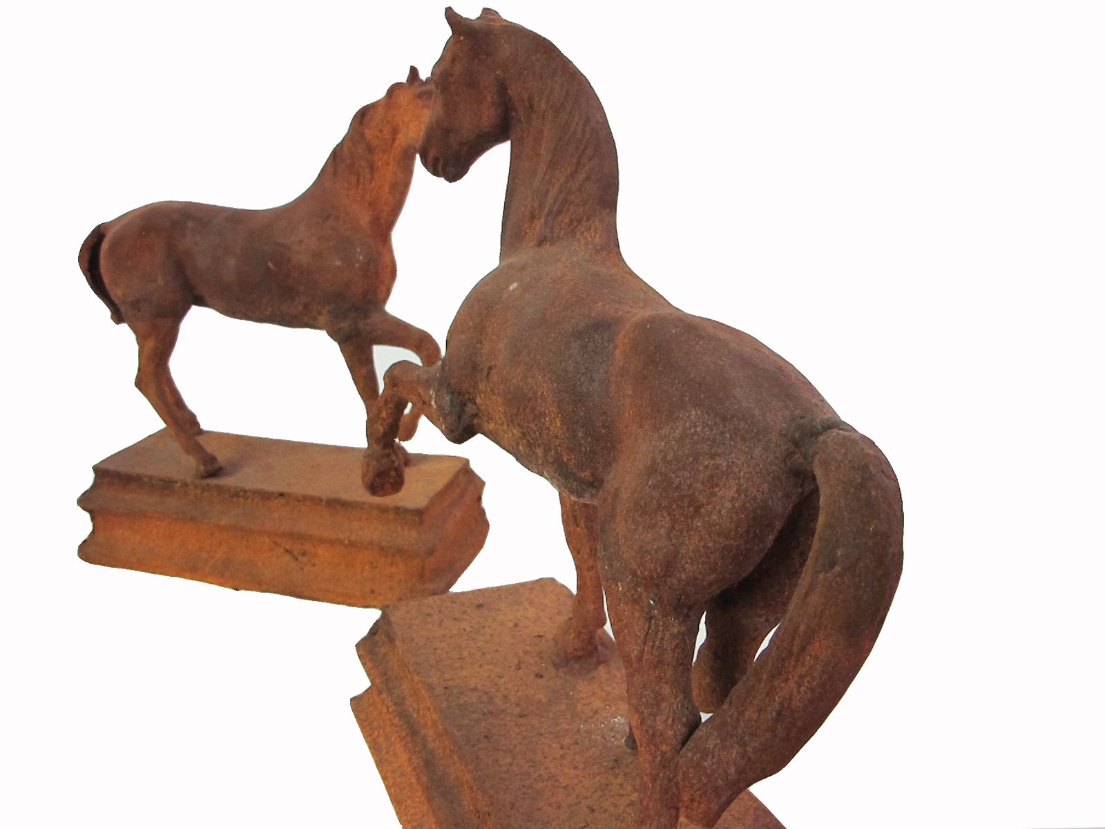 Cast Iron Thoroughbred Horse