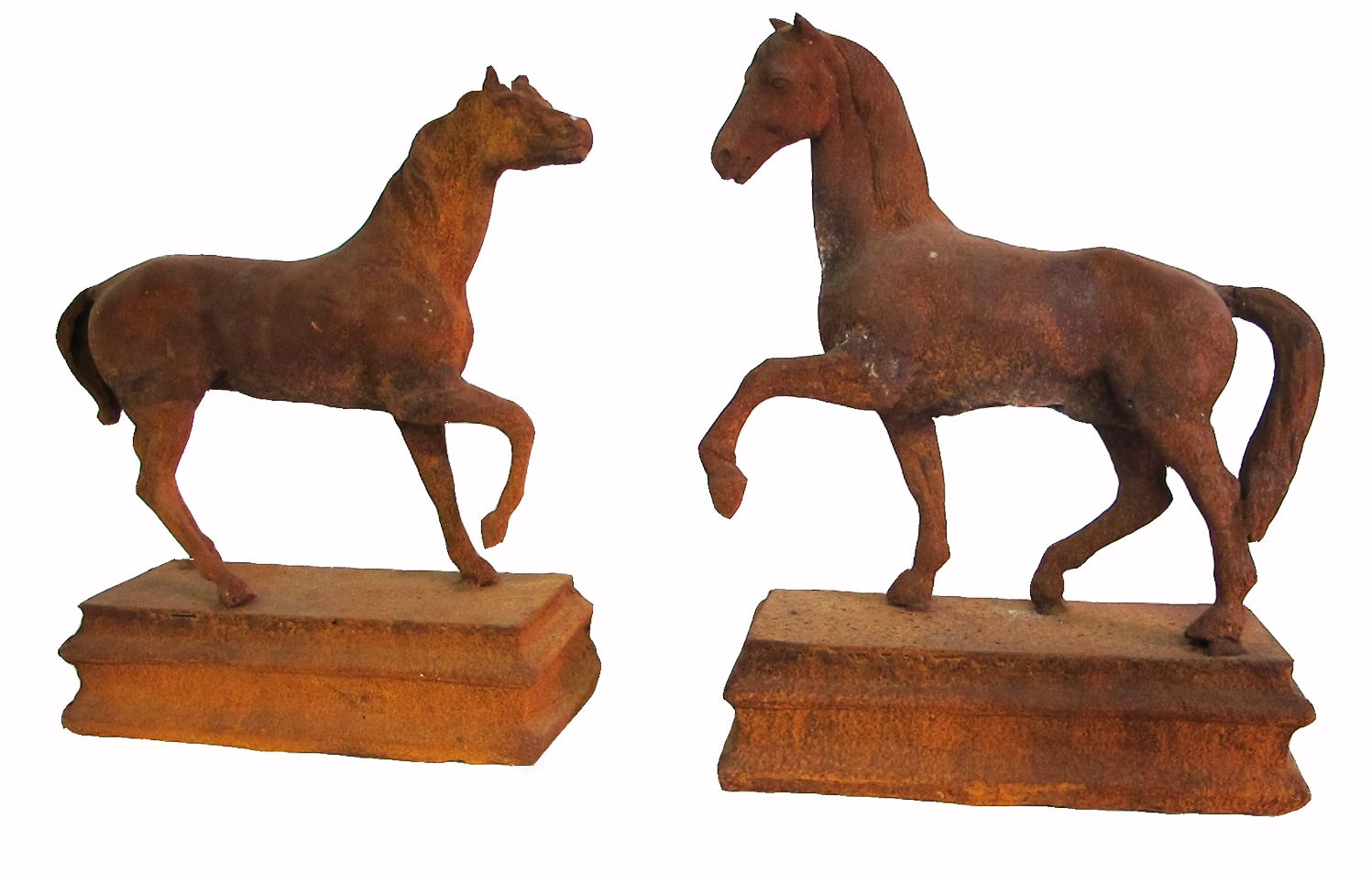 Cast Iron Thoroughbred Horse