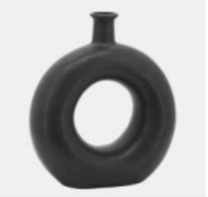 Round Cut Out Vase