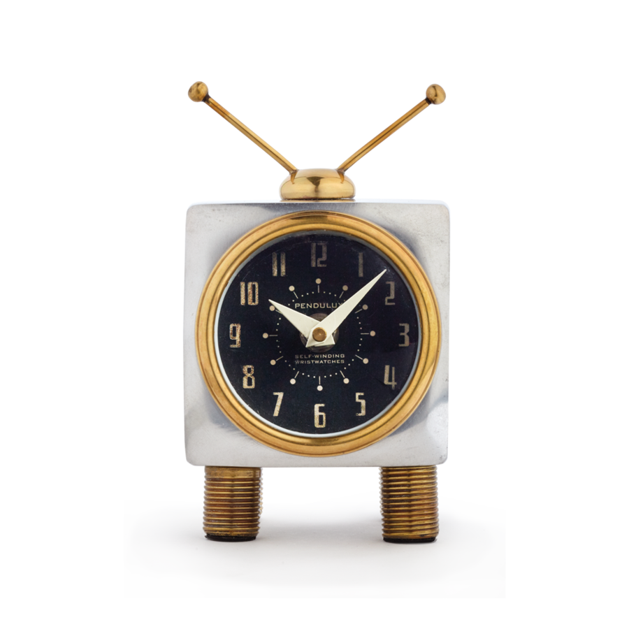 Teevee Table Clock