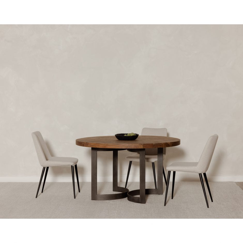 Bent Round Dining Table