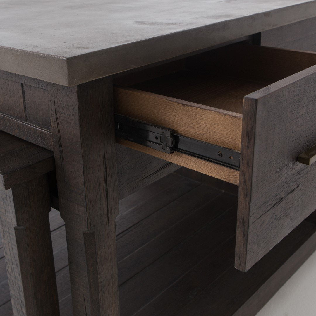 Rubbed Black Oak