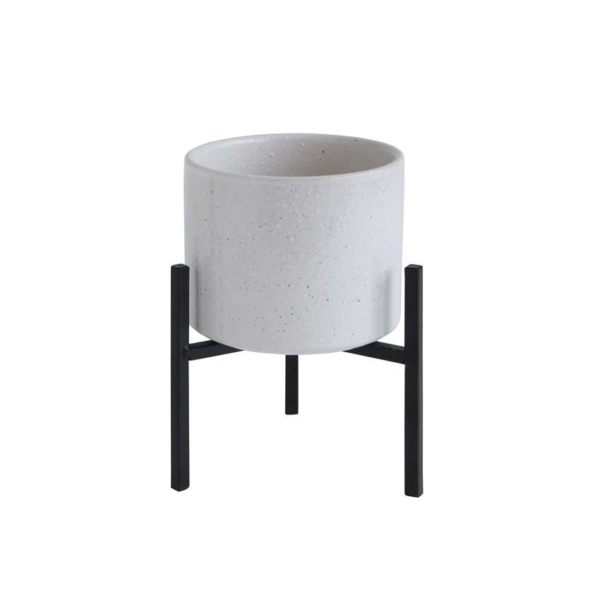 Stoneware Planter on Stand