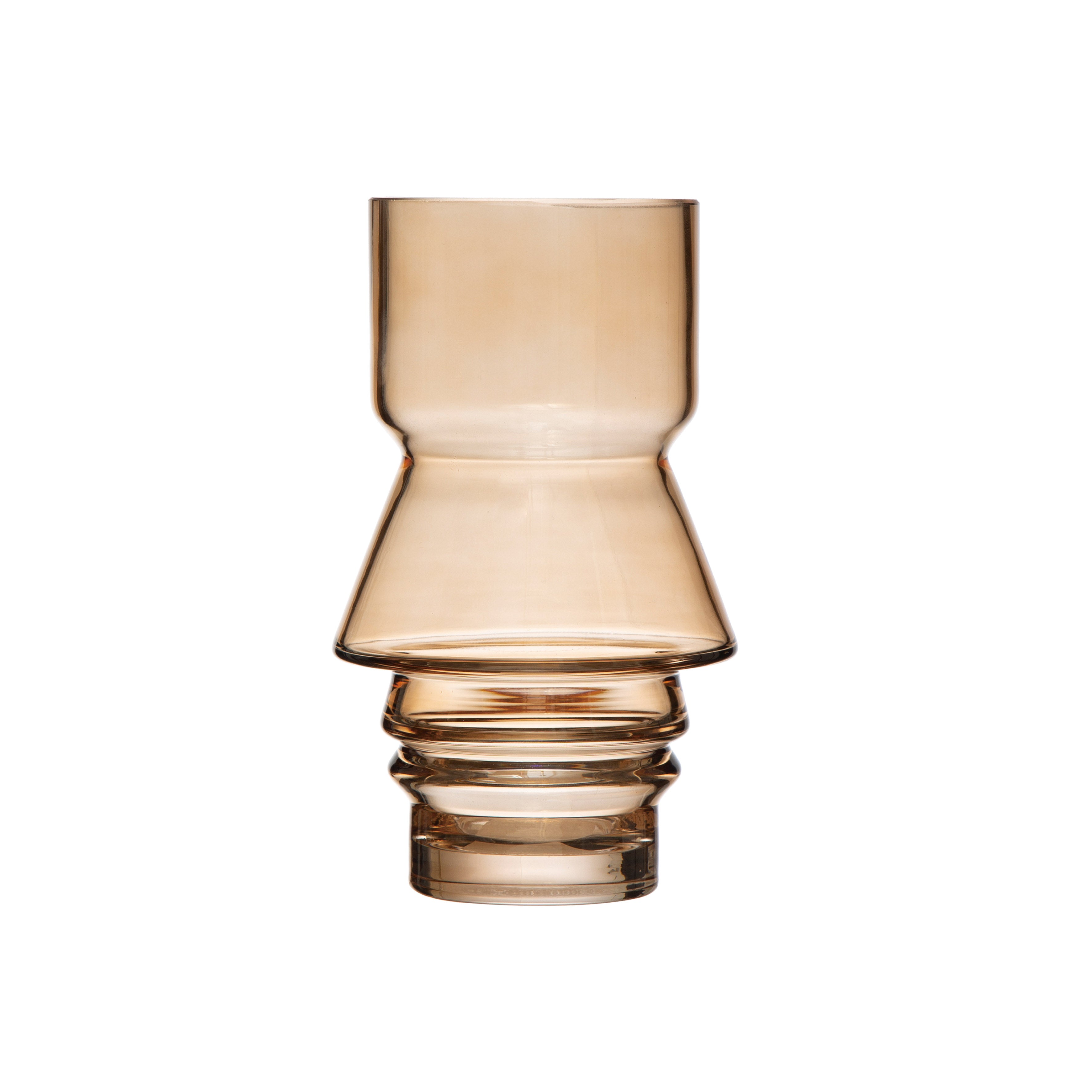 Light Amber Glass Vase*