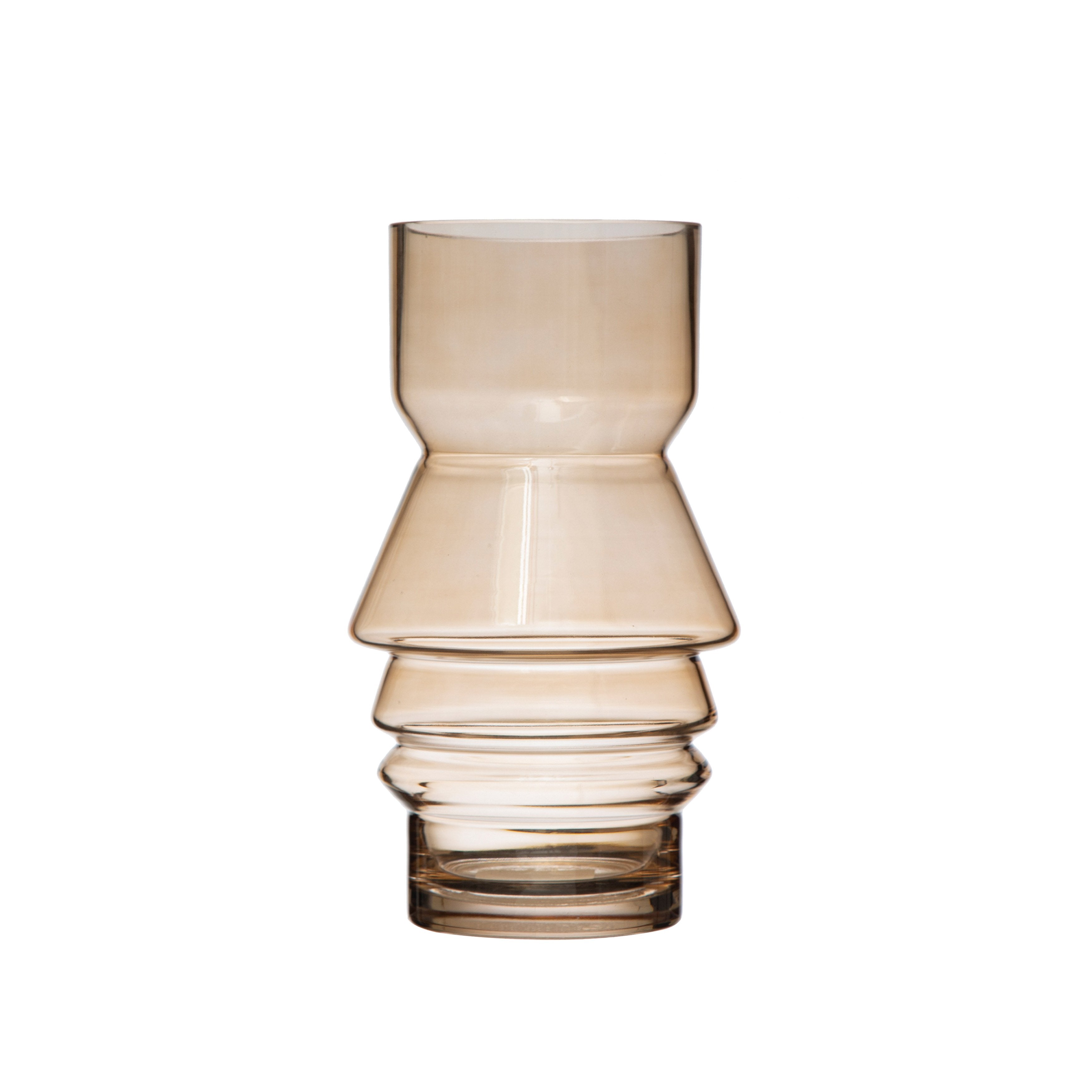 Light Amber Glass Vase*