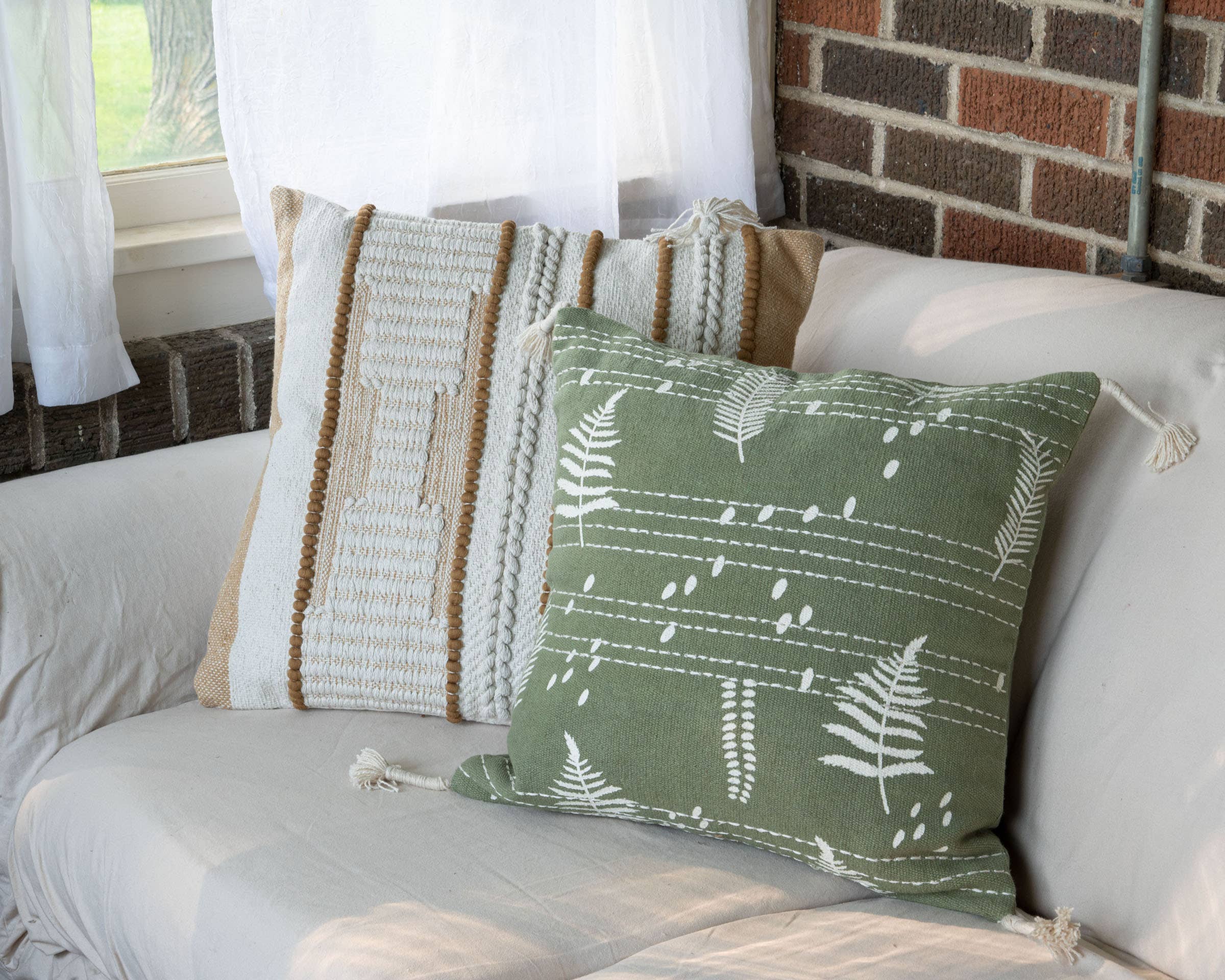 Tierra Hand Woven Pillow