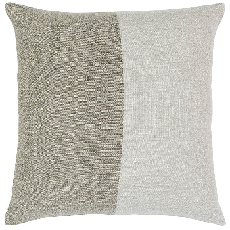 Pure Linen Dyed Stripe Pillow