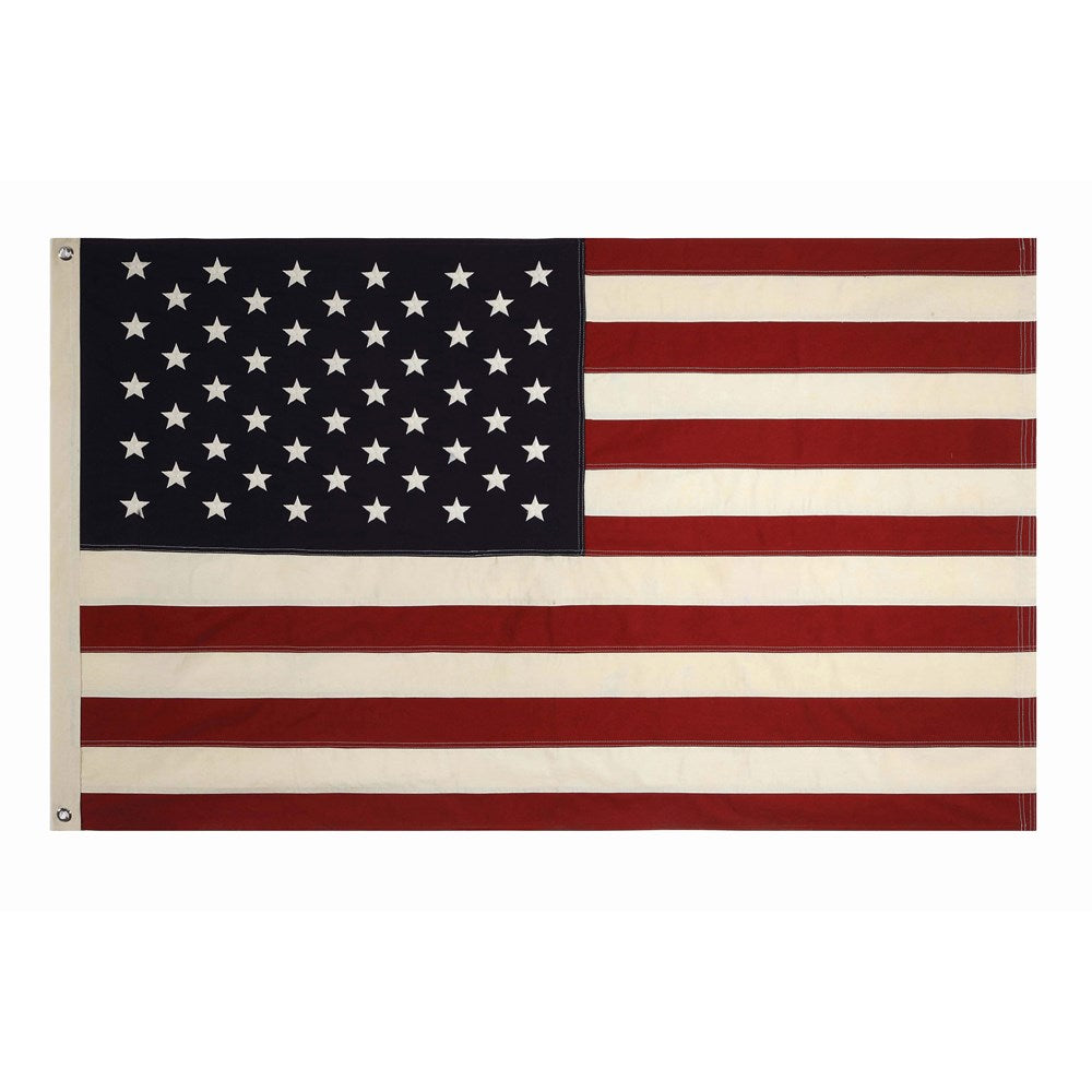 Vintage-Inspired American Flag