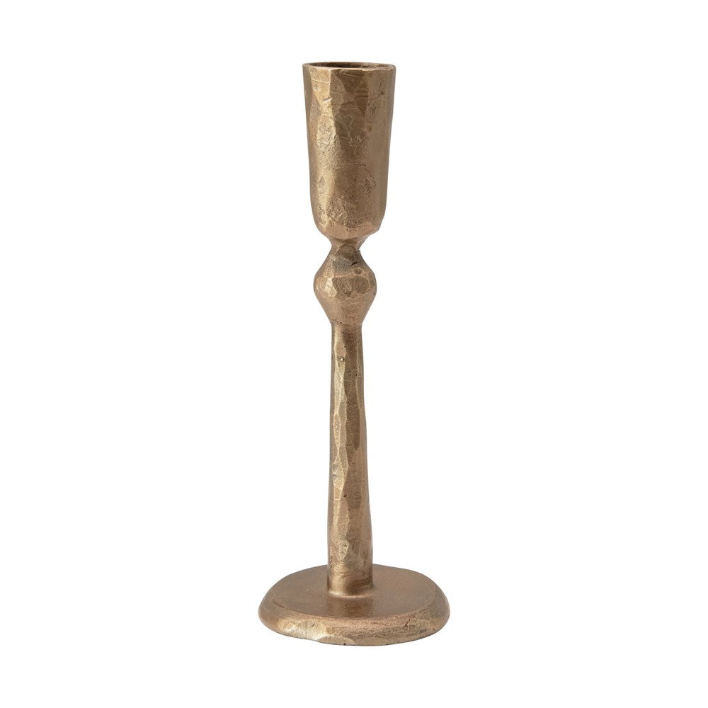 Brass Forged Taper Candle Holder