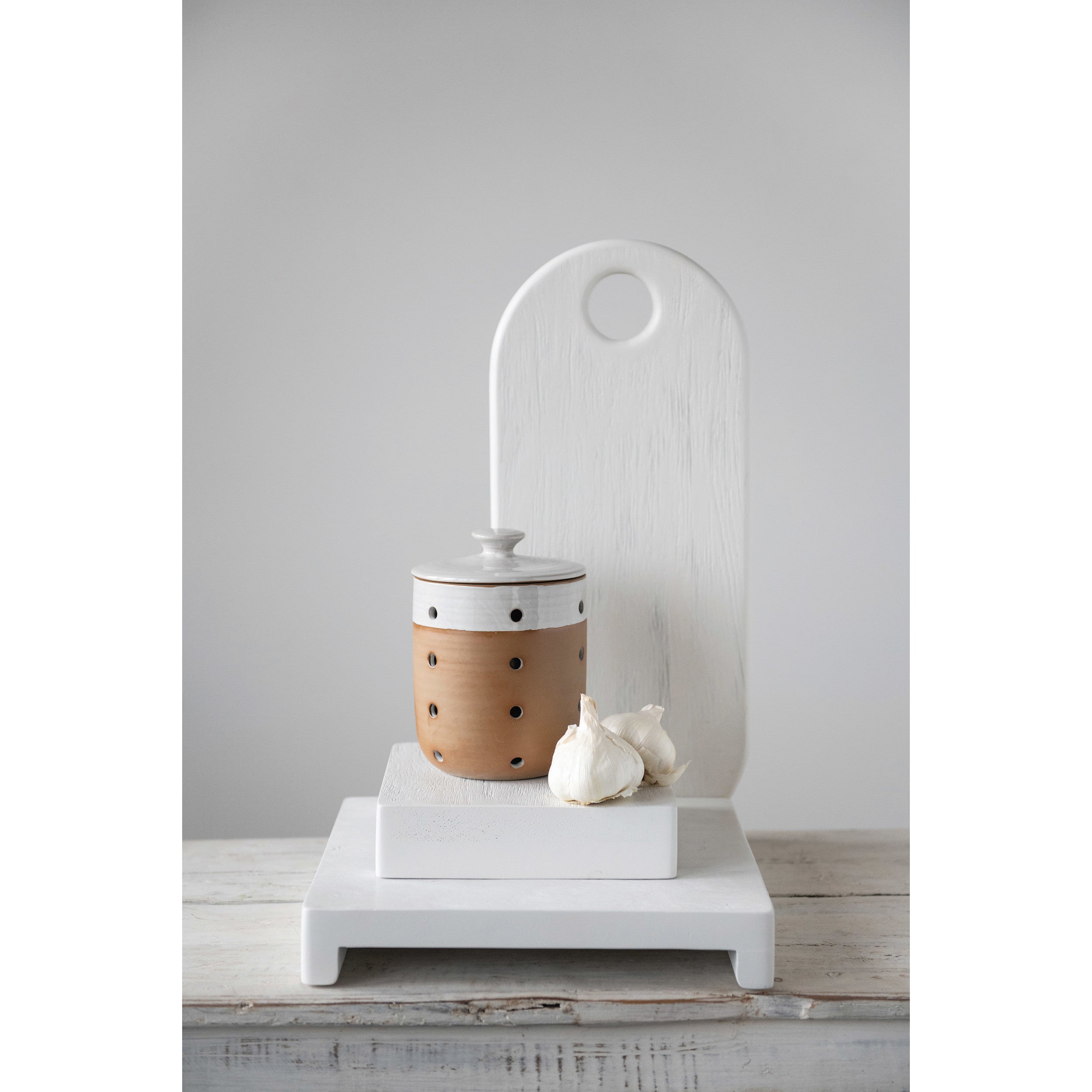 White Wood Cutting Board*