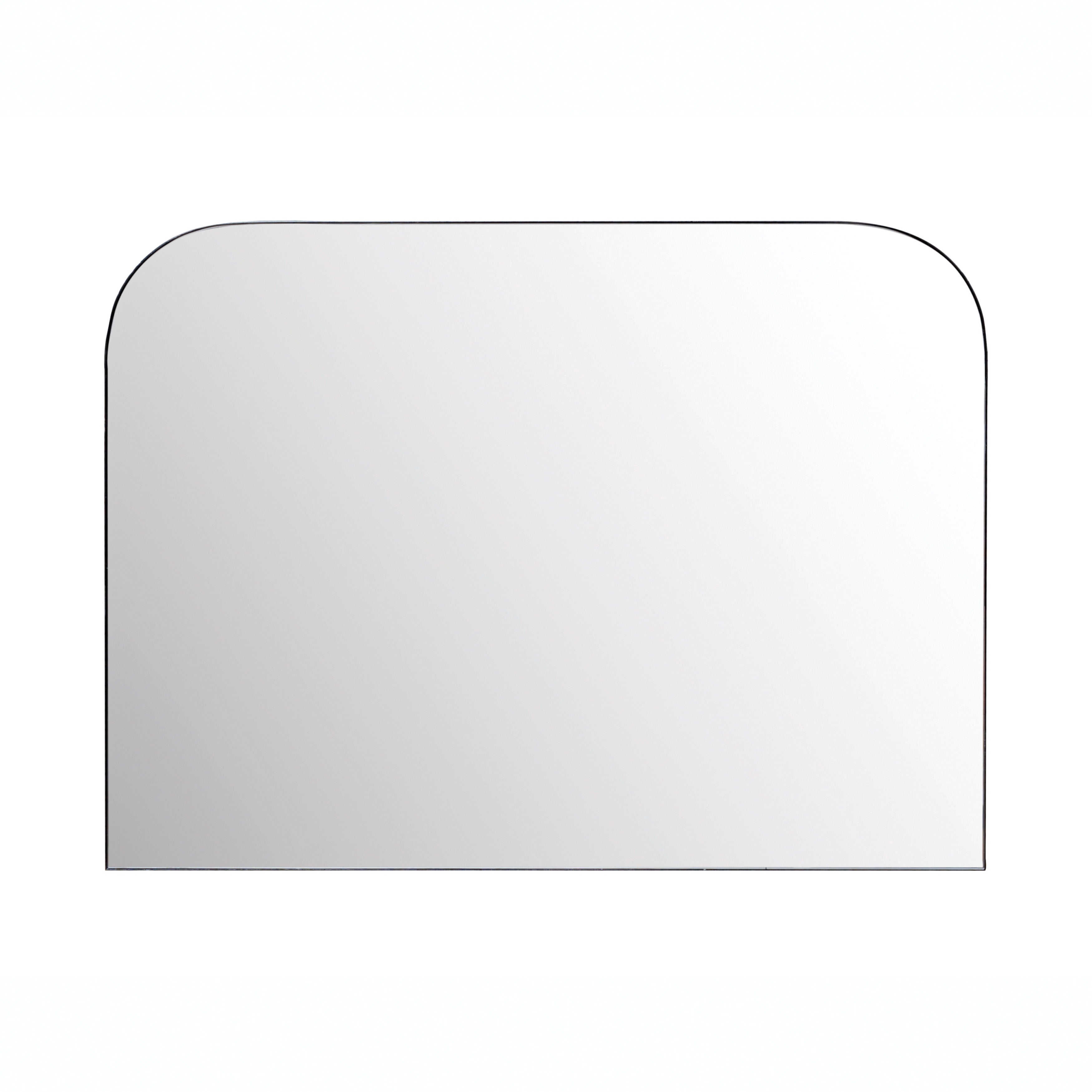 Round Edge Wall Mirror
