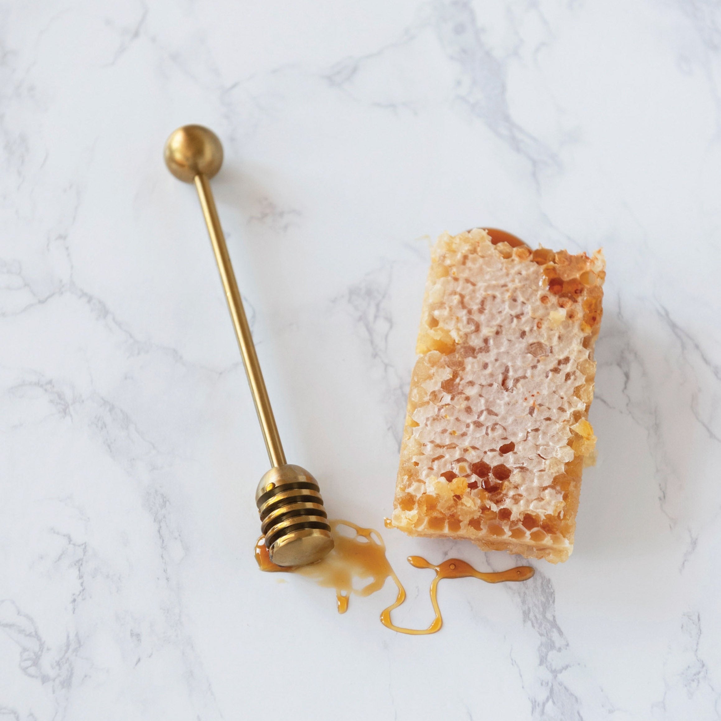 Stainless Steel Honey Dipper