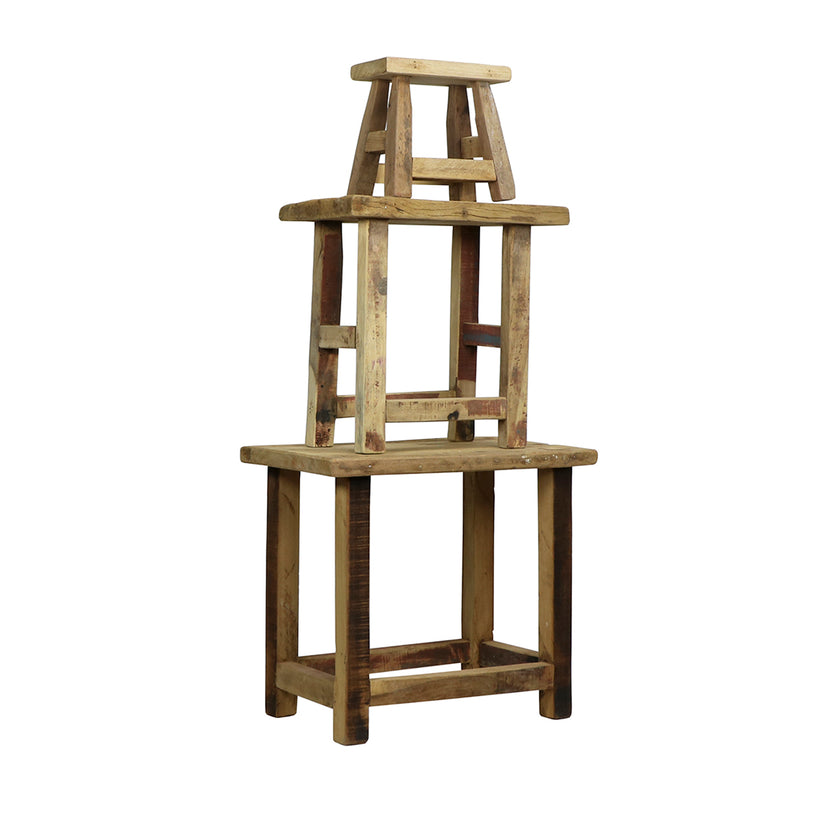 Set/3 Woodworkers Nesting Tables