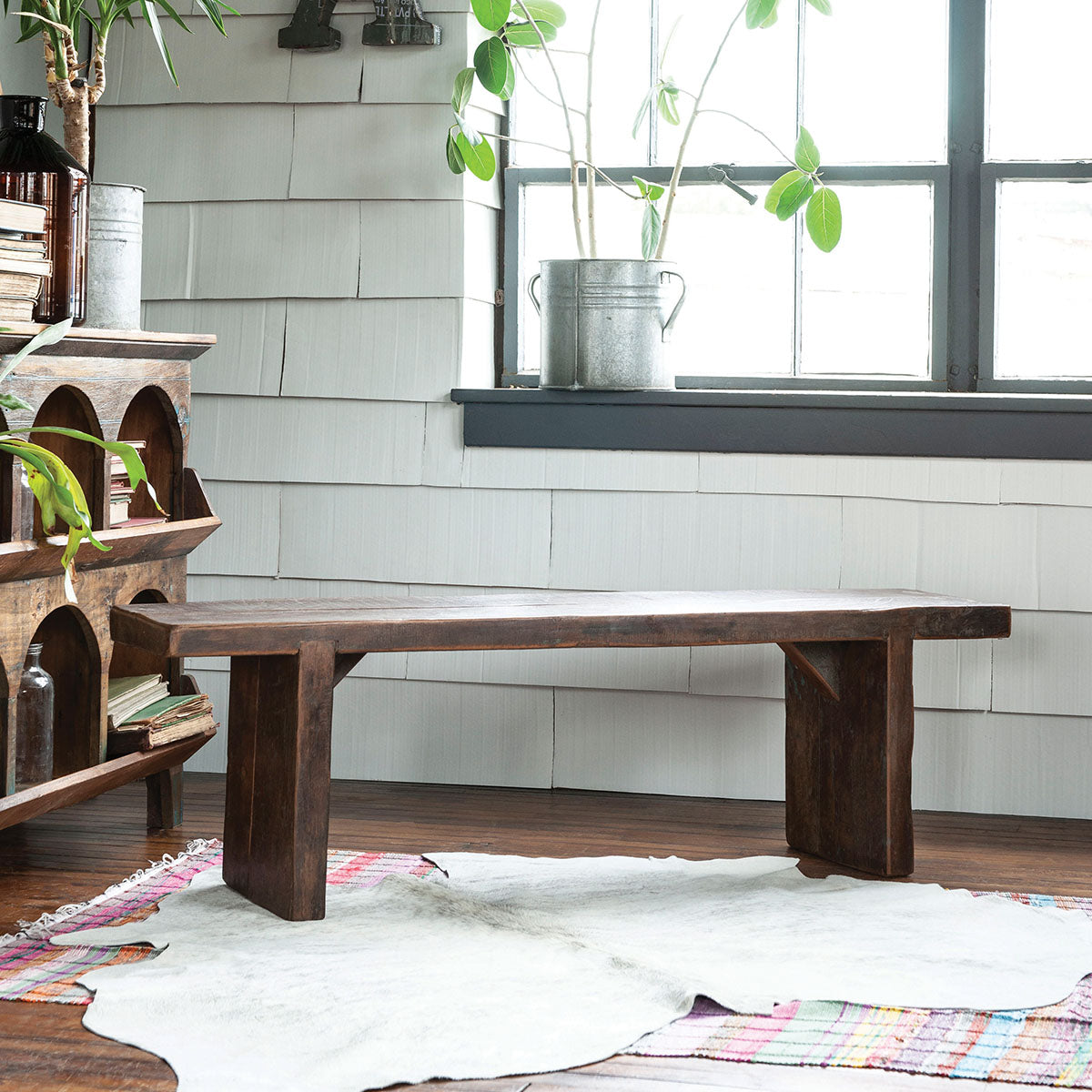 Timbers Slab Bench