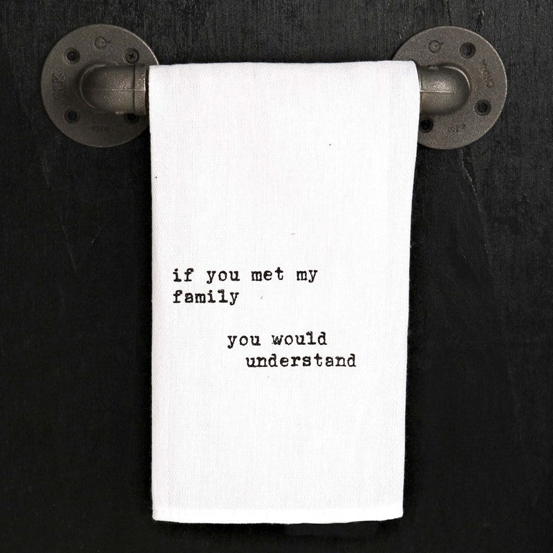 Quote Dish Towel