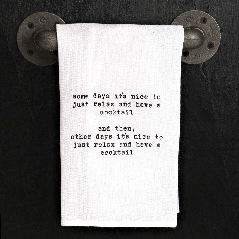 Quote Dish Towel