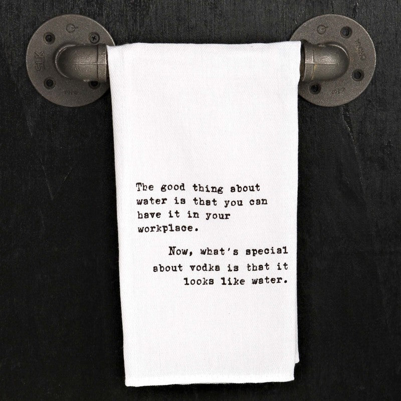 Quote Dish Towel