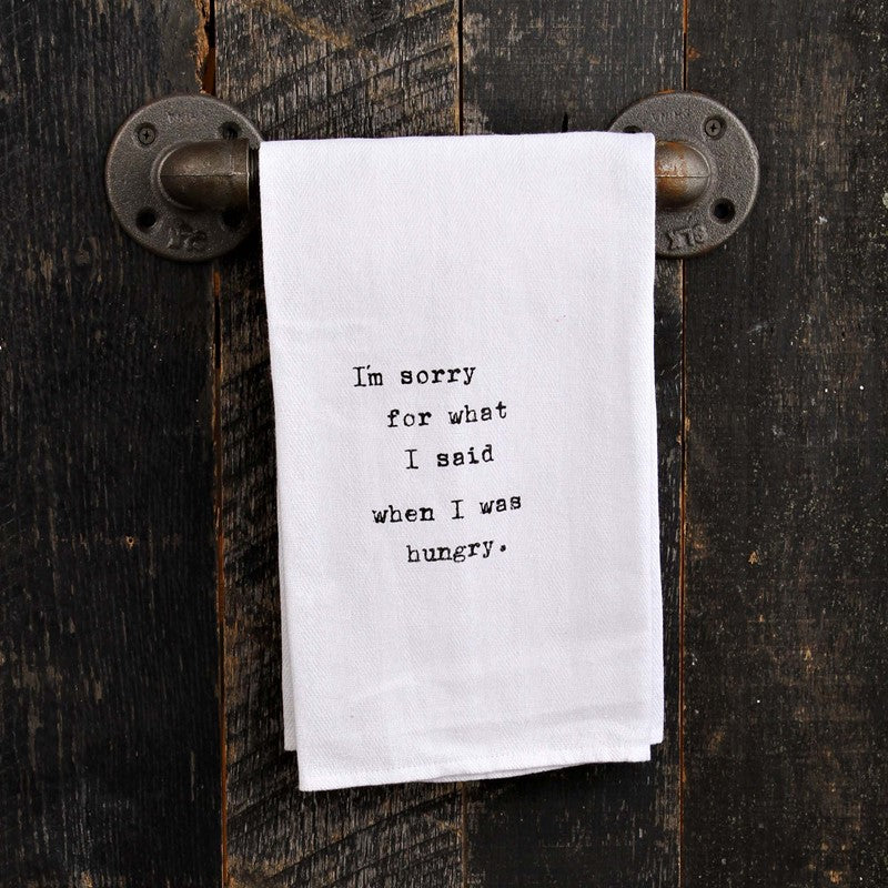 Quote Dish Towel