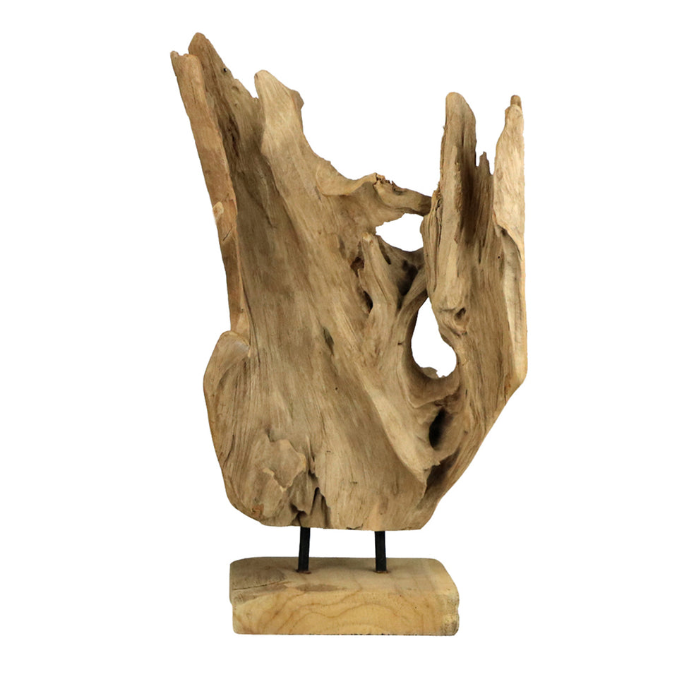 Driftwood Sculpture on Base