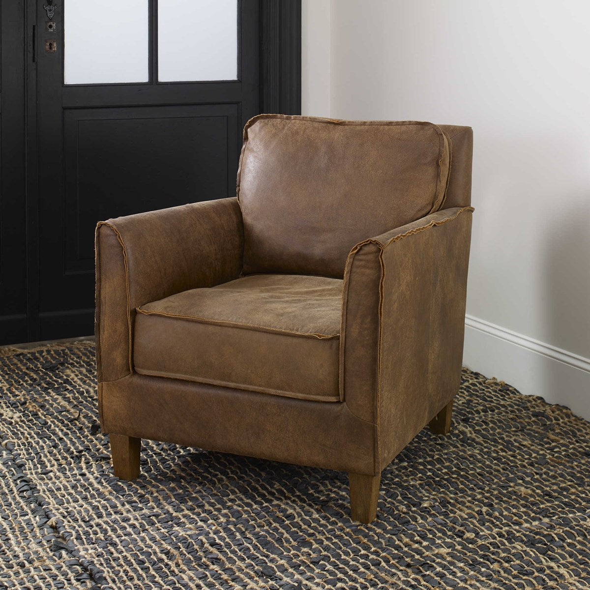Fairbanks Leather Accent Chair