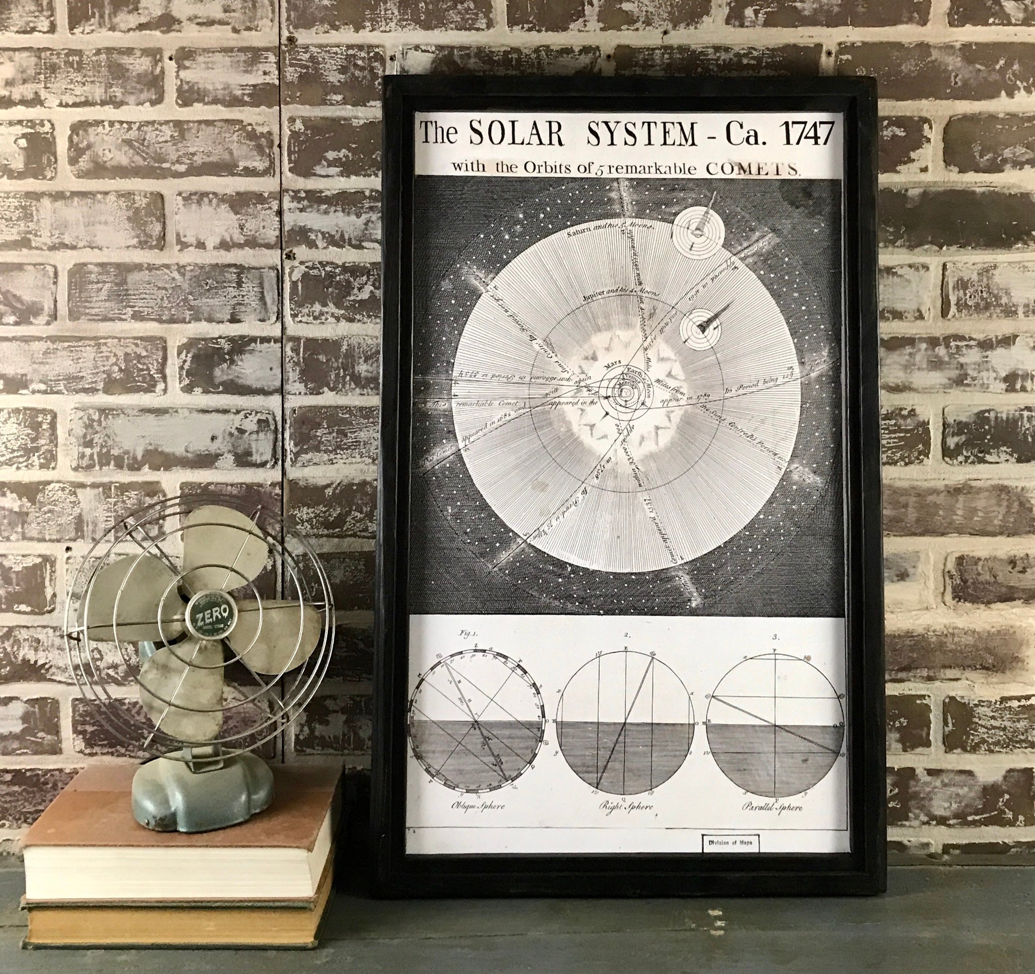 1747 Solar System Map