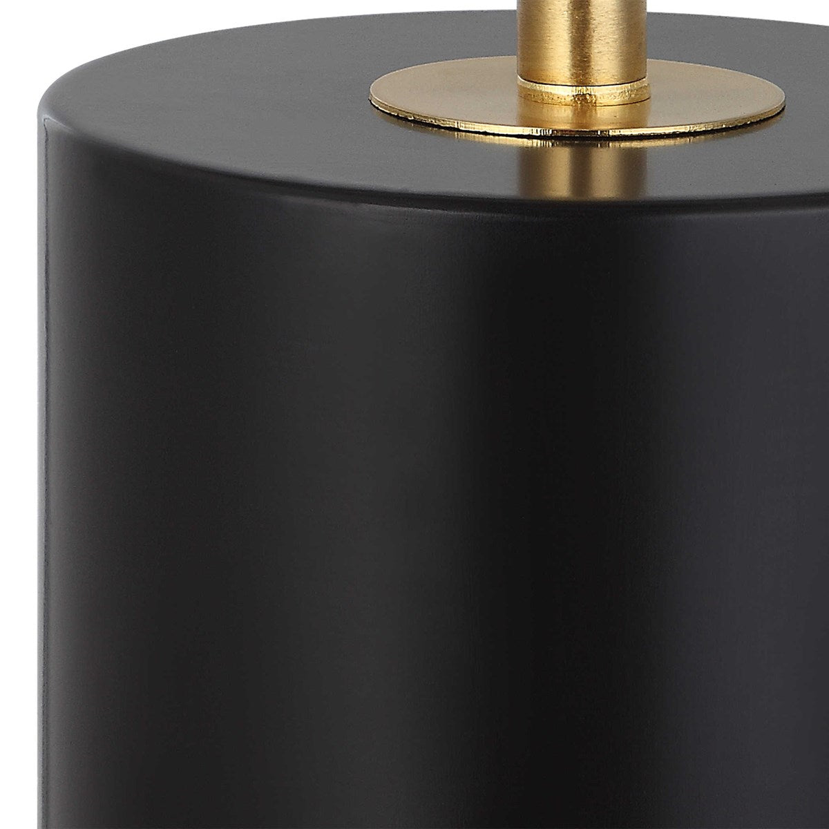 Black Column Table Lamp