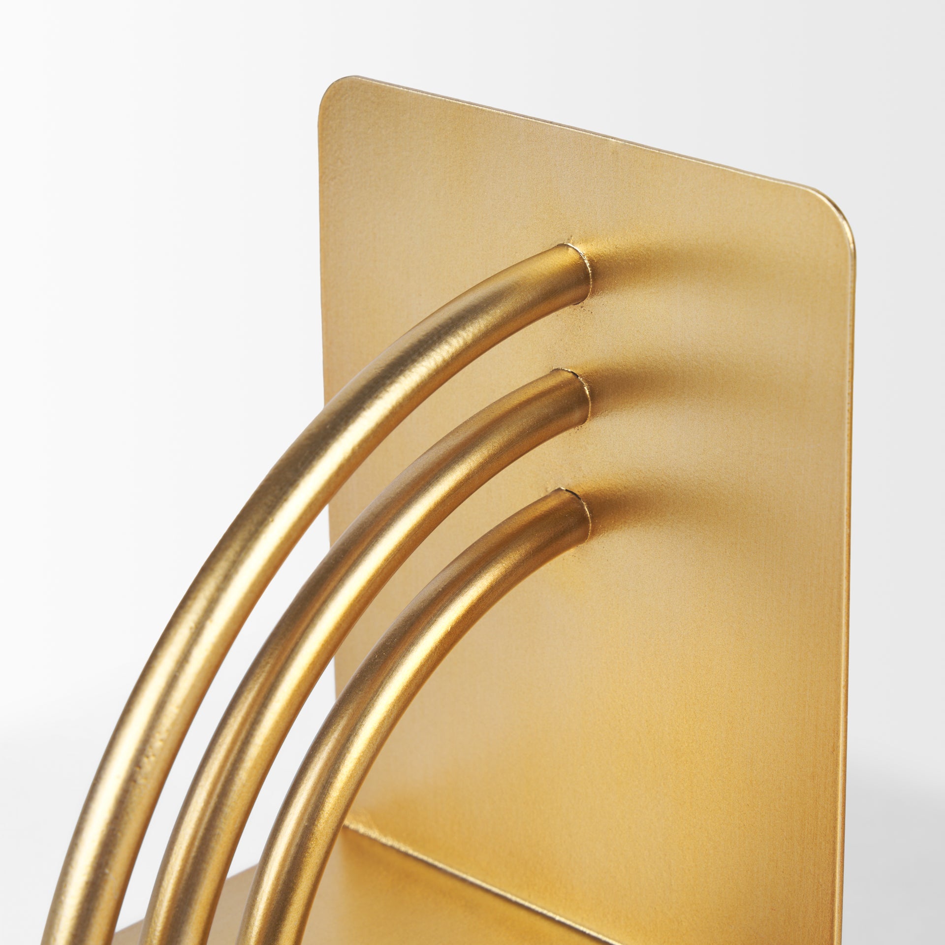 Hope Gold Metal Bookends