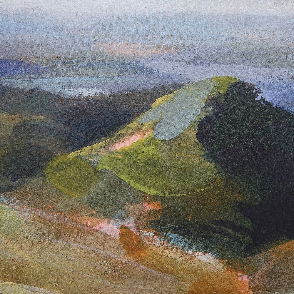 Above the Lakes Framed Art
