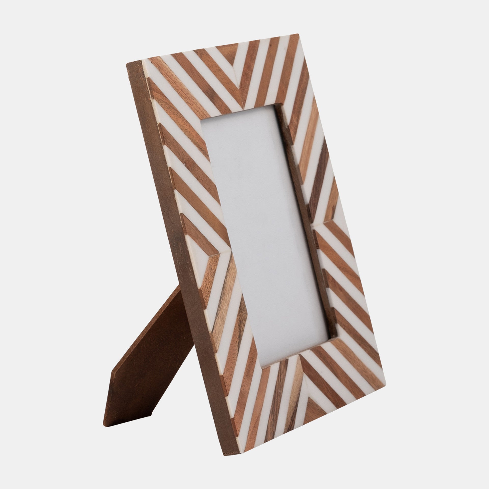 Herringbone Lines Photo Frame